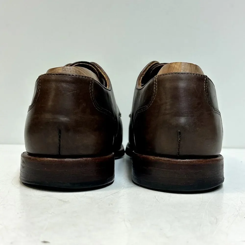 VGUC Rancourt & Co. x Cole Haan Split Toe Derby Brown Calf Made Maine USA 8.5 D